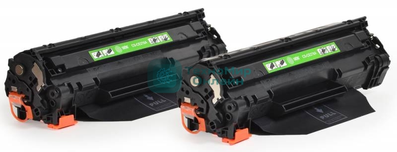 Картридж лазерный Cactus CS-CE278AD черный (2x2100 стр.) для HP LaserJet P1566/P1606w