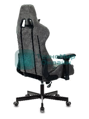 Кресло Бюрократ VIKING 7 KNIGHT B FABRIC черный, ткань, 120 кг, механизм качания