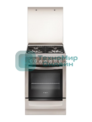 Плита комбинированная Gefest ПГЭ 5102-03 0027 серый, конфорок 4 шт, духовка 55 л, 50 см x 85 см x 58.5 см