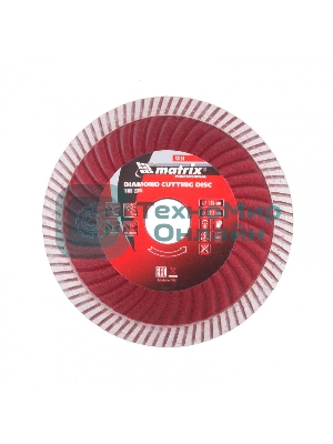 Диск алмазный отрезной Matrix Turbo Extra, 125 х 22,2 мм, сухая резка