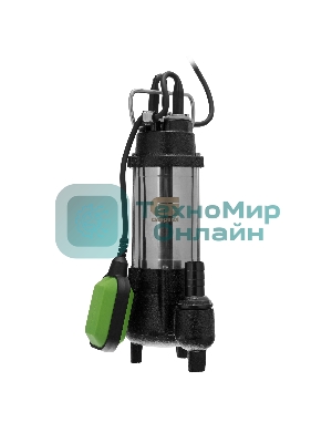 Фекальный насос Сибртех СФН250, 250 Вт, напор 8 м, 10000 л/ч