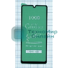 Керамическая пленка (стекло) для Samsung A31 черный