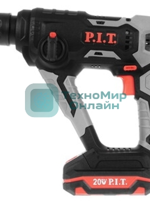 Перфоратор P.I.T. PBH20H-18A/1, SDS-plus, 20 В, 1,4 Дж, от аккумулятора