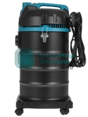 Пылесос профессиональный Bort BSS-1530 черный, 300/1500 Вт, уборка влажная/сухая, пылесборник мешок/контейнер 30л