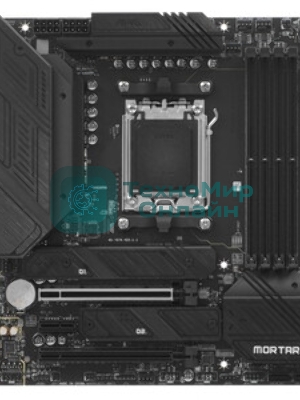 Материнская плата MSI MAG B650M MORTAR WIFI, AM5, AMD B650, 4xDDR5, 6xSATA, 2xM.2, 1xPCI-E 4.0 x16, 1xPCI-E 4.0 x4, 1xHDMI, 1xDP, 1x2.5Gb LAN, 3xUSB 3.2 Gen 2, 4xUSB 3.2 Gen 1, 1xUSB-C 3.2 Gen 2x2, 5x3.5мм аудио, 7.1, Micro-ATX