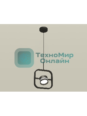 Светильник Ambrella light XB9119154 SBK/FR черный песок/белый матовый GX53 (C9119, N8478)