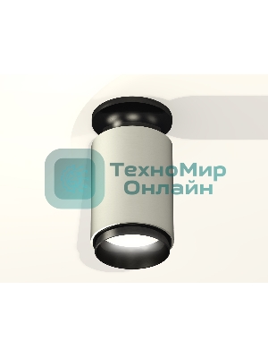 Светильник Ambrella Light XS6314080 SGR/PBK серый песок/черный полированный MR16 GU5.3 (N6902, C6314, N6121)