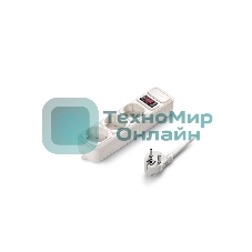 Сетевой фильтр ExeGate EX221184RUS SP-3-5W (3 розетки, 5 м, евровилка, белый)