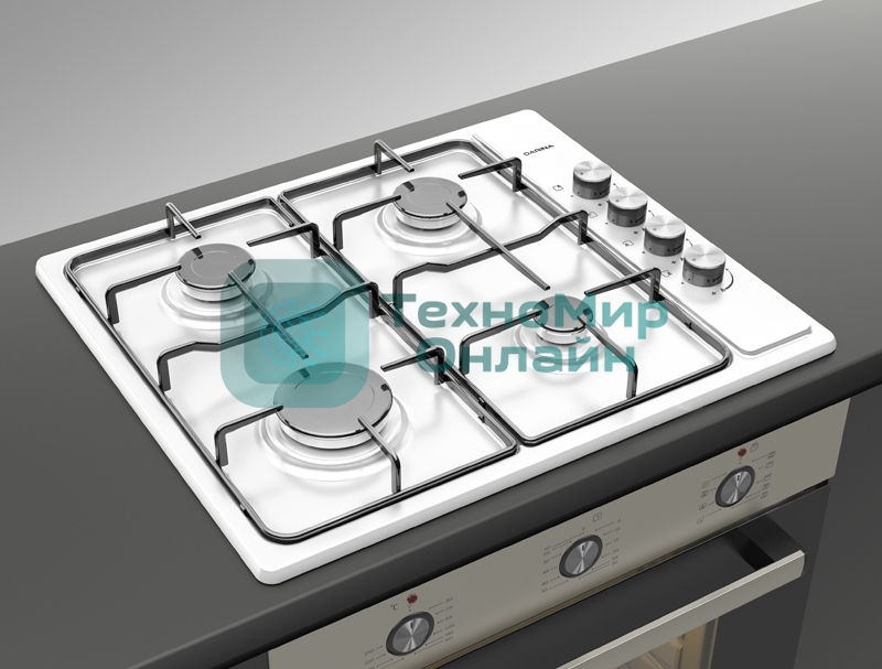 Газовая варочная панель Darina T1 BGM 341 11 W белый