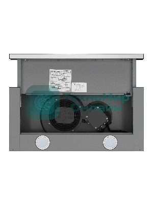 Вытяжка встраиваемая Maunfeld VS Light 50 нержавеющая сталь, 50 см, 520 куб. м/ч, 56 дБ