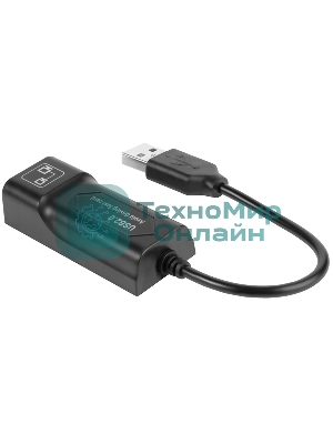 Переходник Greenconnect Адаптер USB 2.0 -> Ethernet RJ-45, USB 2.0 -> Ethernet RJ-45 GCR-LNU202