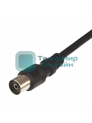 Шнур ТВ гнездо - ТВ штекер, длина 10 м етров, белый Rexant