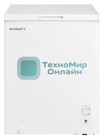 Морозильный ларь Kraft BD(W)-152QX, белый, 155л