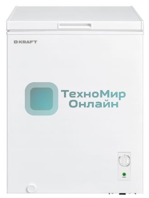 Морозильный ларь Kraft BD(W)-152QX, белый, 155л