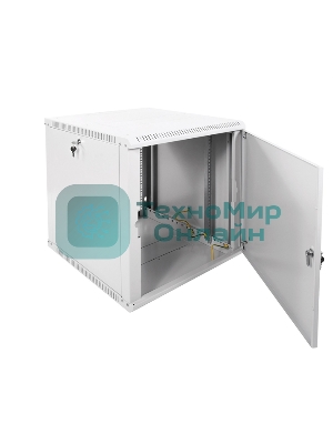Шкаф телеком. настенный разборный 12U (600х650) дверь металл (ШРН-Э-12.650.1)