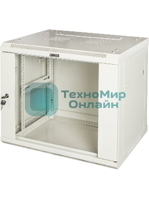 Шкаф настенный серии Pro, 15U 600x800, стеклянная дверь