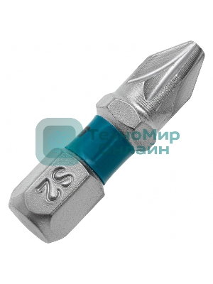 Набор бит Gross 11340 РZ2x25, сталь S2, 10 шт