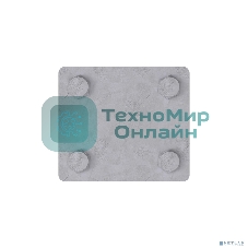 Соединитель полоса-полоса 25-40мм с разделит. пластиной 100х100мм ДКС NG3106