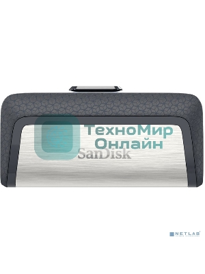 Флешка USB Sandisk 64Gb Ultra Dual SDDDC2-064G-G46 USB 3.0 серый/узор