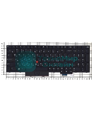 Клавиатура для ноутбука Lenovo ThinkPad T580 черная