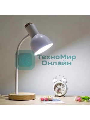 Светильник настольный СТАРТ CT84, E27, до 40Вт, 1,5м, белый