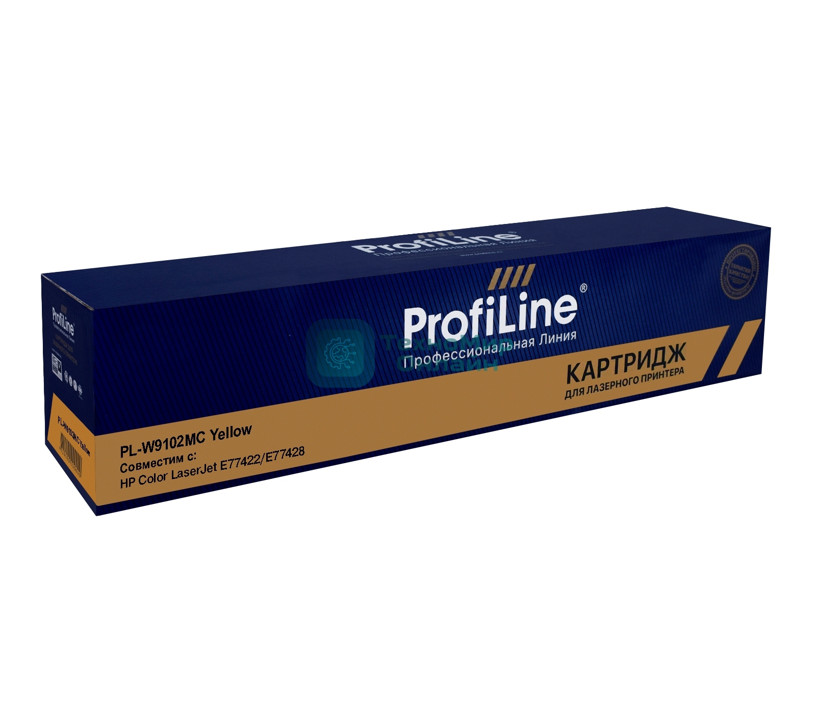 Картридж лазерный ProfiLine PL-W9102MC для принтеров HP Color LaserJet E77422/E77428 Yellow 20000 копий