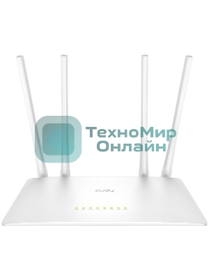 Роутер беспроводной Cudy WR1200 AC1200 10/100BASE-TX белый