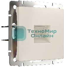 Розетка Ethernet RJ-45 (айвори матовый)