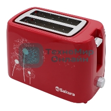 Тостер Sakura SA-7608R 750Вт подогрев красн