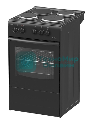 Плита электрическая Darina S EM 331 404 At антрацит/черный, конфорок 3 шт, духовка 50 л, 50 см x 85 см x 56 см