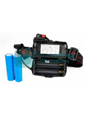 Фонарь налобный Ultraflash E1333 черный 4Вт лам.:светодиод. встроенный аккумулятор (13903)