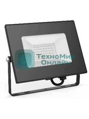 Прожектор светодиодный Elementary 50Вт 4000лм IP65 зел. свечения черн. корпус Gauss 613100650