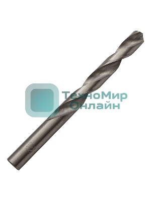 Сверло по металлу Matrix, 12,5 мм, полированное, HSS, 5 шт. цилиндрический хвостовик
