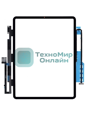 Сенсорное стекло (тачскрин) для Apple iPad Pro 12.9 2018 (A2014 A1895 A1876) черное