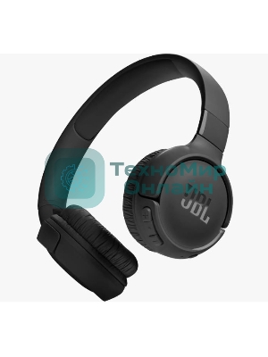 Беспроводные наушники JBL Tune 520BT черный, накладные, Bluetooth, быстрая зарядка
