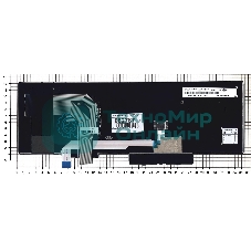 Клавиатура для ноутбука Lenovo ThinkPad T580 черная