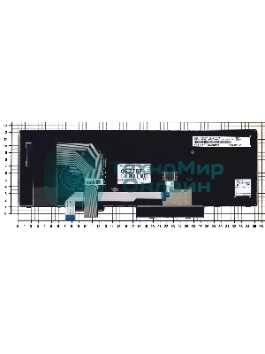 Клавиатура для ноутбука Lenovo ThinkPad T580 черная