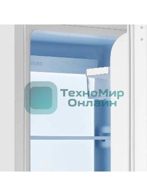 Встраиваемый холодильник Kuppersberg RBN 1960, High-Tech, объем 267 л, скользящий фасад, электронное управление, No Frost, антибактериальный пластик, звуковой сигнал при открытой дверце, перенавешиваемые двери, LED освещение, уровень шума 41 дБ, энергоэффективность А+, белый