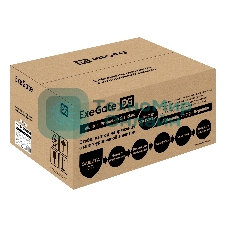 Стабилизатор напряжения ExeGate Expert Turbo AST-20000 (20000ВА, вход 80-260В, цветной дисплей, выход 220В±8%, КПД 98%, 5 уровней защиты, задержка, усиленный метал. корпус, клем.колодка, RTL)