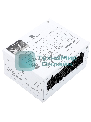 Блок питания Thermalright, 850W 80+ Gold (SFX, 3.1, PCIe 5.1, Full modular, 1x24(20+4)pin, 1xCPU 8(4+4)pin, 2xPCIe*2 8(6+2)pin, 1x12VHPWR PCIe 5.1 12+4pin 600мм, 3xSATA3, 3xMOLEX4pin, Active, 92x92mm, 100x125x64mm, APFC, OPP, OVP, OTP, OCP, SCP, UVP, white)