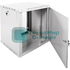 Шкаф ЦМО телекоммуникационный настенный сварной 12U (600 500) съемные стенки, дверь металл