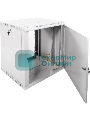 Шкаф ЦМО телекоммуникационный настенный сварной 12U (600 500) съемные стенки, дверь металл