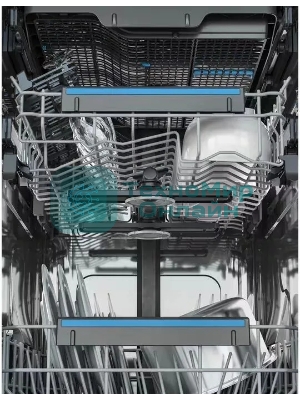 Встраиваемая посудомоечная машина ELECTROLUX EEG63400L/Встраиваемая узкая посудомоечная машина, загрузка на 10 комплектов посуды, сенсорное управление, 8 программ, 44.6x55x82 см, черный, сушка: стандартная (конденсация), индикация на полу: проекция дисплея