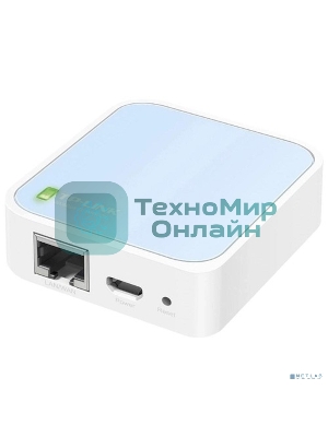 Беспроводной Nano маршрутизатор TP-Link TL-WR802N серии N, скорость до 300 Мбит/с