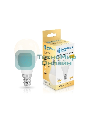 Лампа светодиодная	451313 LED P45 13W IC E14 2700K 175-265V