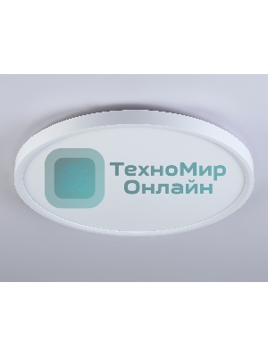 Потолочный светодиодный светильник Ambrella light FZ3005 WH белый IP44 33W+10W 6400+6400К D370*40 (Без ПДУ)
