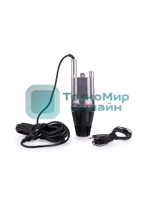 Насос вибрационный погружной Водолей-3к, 25 м, 2ж, т./защ., нижний забор, 220 Вт, в коробке