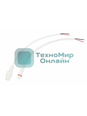 Соединительный кабель Rexant (2pin) герметичный (IP67) 2х0.35 мм² белый