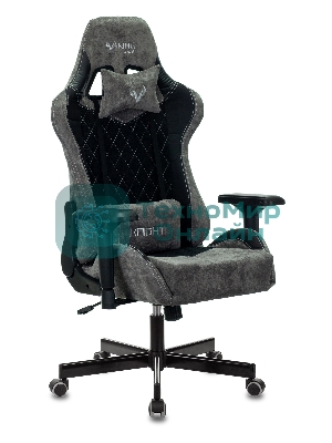 Кресло Бюрократ VIKING 7 KNIGHT B FABRIC черный, ткань, 120 кг, механизм качания