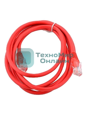 Патч-корд LANMASTER TWT UTP cat.5e, с заливными колпачками, 2.0 м, желтый